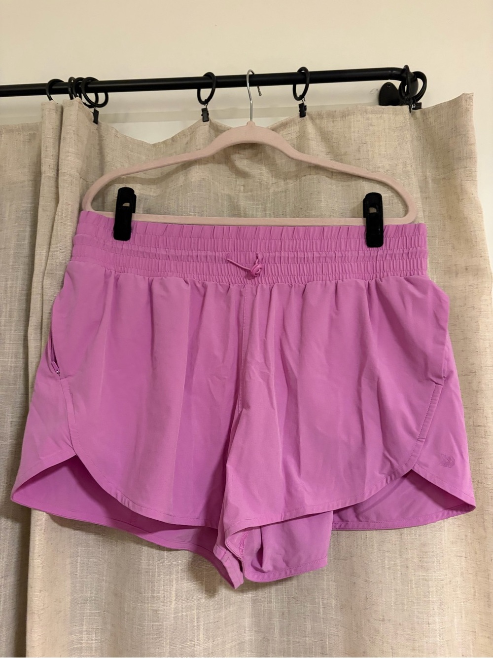all in motion Pink Elastic Waist Athletic Shorts